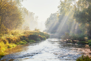 Morning summer river © Kushch Dmitry