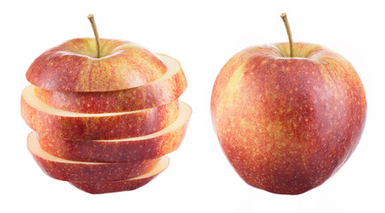 Sliced apple