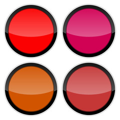 button 2014102 farbige rot toene I