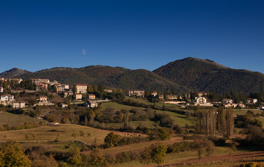 Fototapeta na wymiar Monteleone di Spoleto