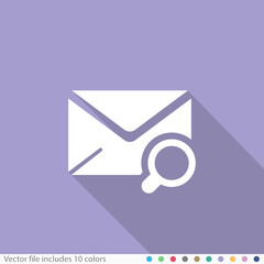 Flat Long Shadow Icon