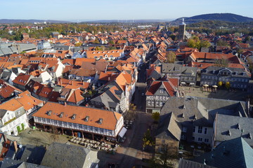 Herbstliches Goslar im Harz