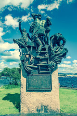 Obraz premium Statue in Oslo, Norway
