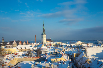 Tallinn at winter