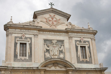 Church St. Stephen of the Knights in Pisa, Italy.