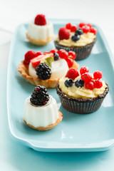 berries tart