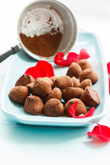 chocolate truffles