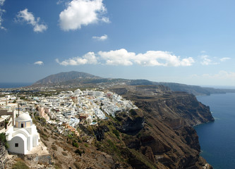View of Santorini Caledra, Greece