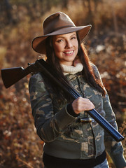 Female duck hunter