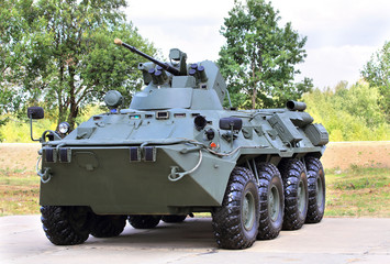 Fototapeta premium Transport armored vehicle