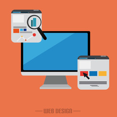 Flat Style With Web Design