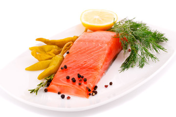 Salmon fillet