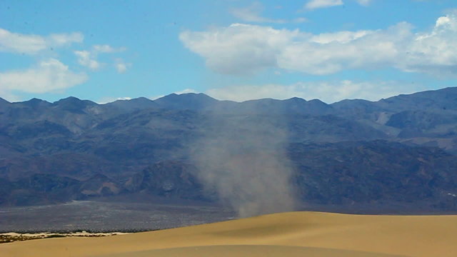Dust Devil Death Valley National Park