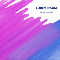 Watercolour violet pattern