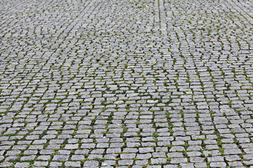 background stone paving blocks