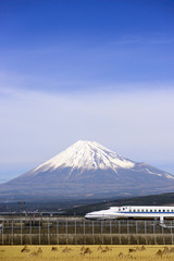 Naklejka premium Mt. Fuji w Japonii