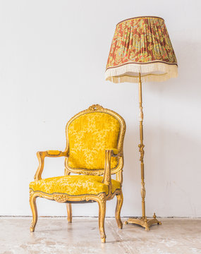 Yellow Vintage Sofa