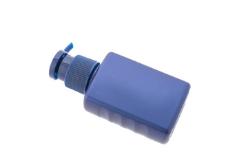 Plastic bottle isolated on white background