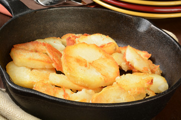 Home fried potatoes