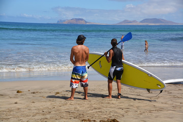 Paddel surf