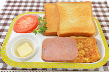 美味しそうな朝食