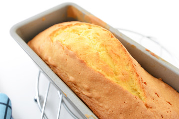 美味しそうなパウンドケーキ
