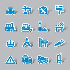 Construction Color Icon Label