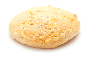 almond biscuits isolated on white