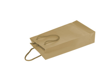 paper bag on paper background