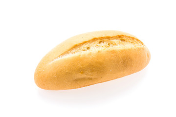 Bread isolated on white