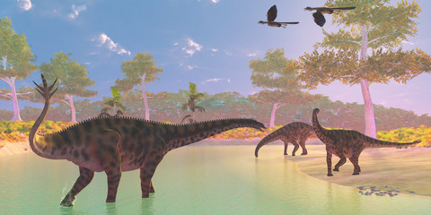Spinophorosaurus Dinosaur River © Catmando