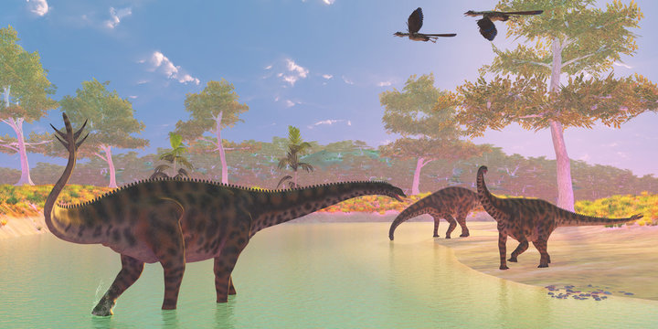 Spinophorosaurus Dinosaur River