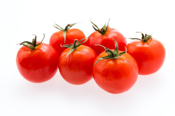 Tomato isolated on white