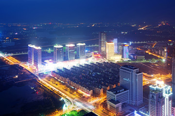 Fototapeta premium City Scape of the nanchang china