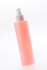 Cosmetic bottle isolated on white