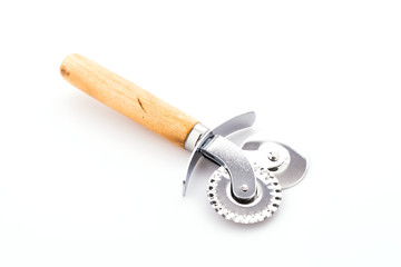 Pizza cutter isolated on white background