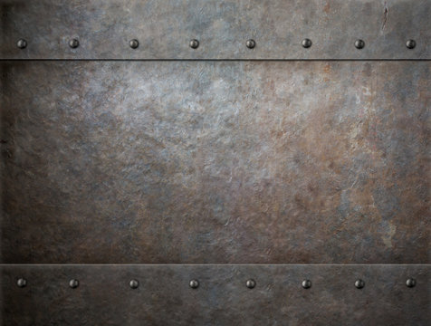 old rusty metal background