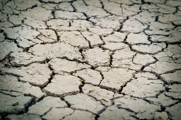 Cracked ground texture