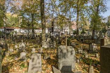 inclined many crosses