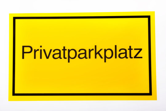privatparkplatz