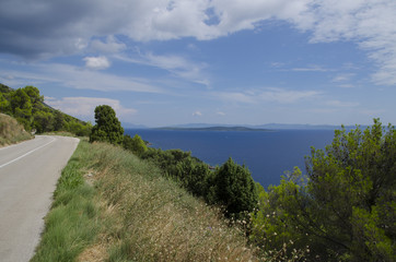 Fototapeta premium hvar landscape