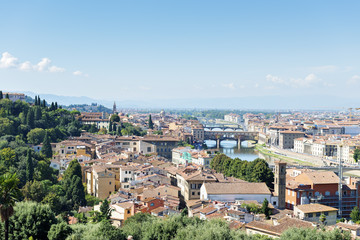 Fototapeta na wymiar View to Florence