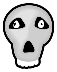 Funny Skull Face
