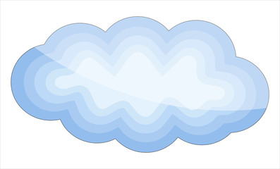 Glossy Cloud Design