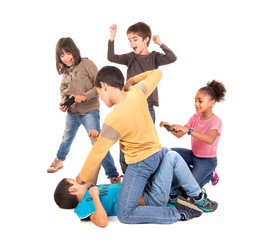 Kid's fight