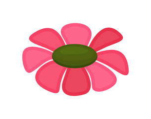 Pink Flower Drawing