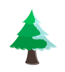 Snow on Christmas Tree