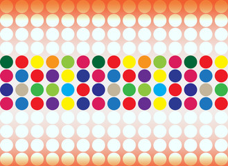 Circle abstract background. Vector eps10.