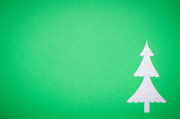 Christmas tree as background