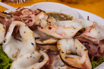 appetizer squid